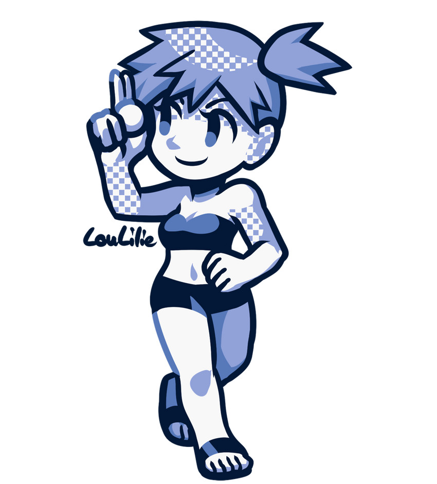 misty (pokemon and 1 more) drawn by loulilie