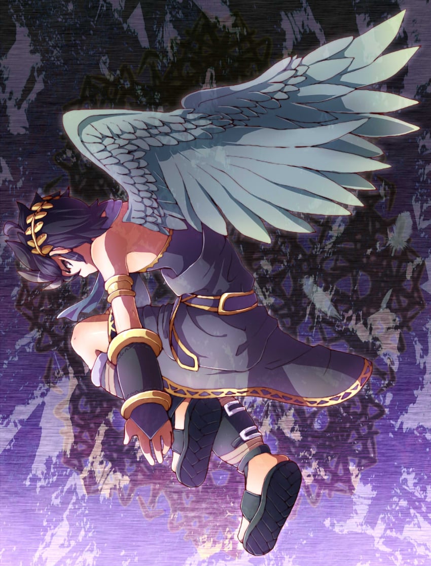 dark pit (kid icarus and 1 more) drawn by azumi_(tks-sd)