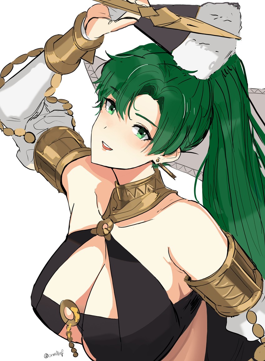 lyn and olivia (fire emblem and 3 more) drawn by ormille