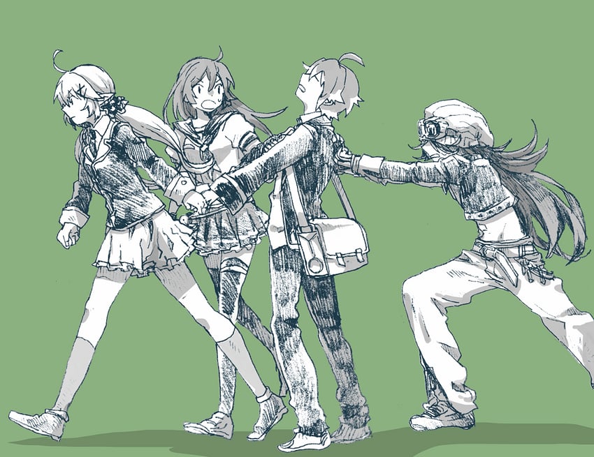 mighty, foran, sevyn, and ruina (another eden) drawn by michibata_65