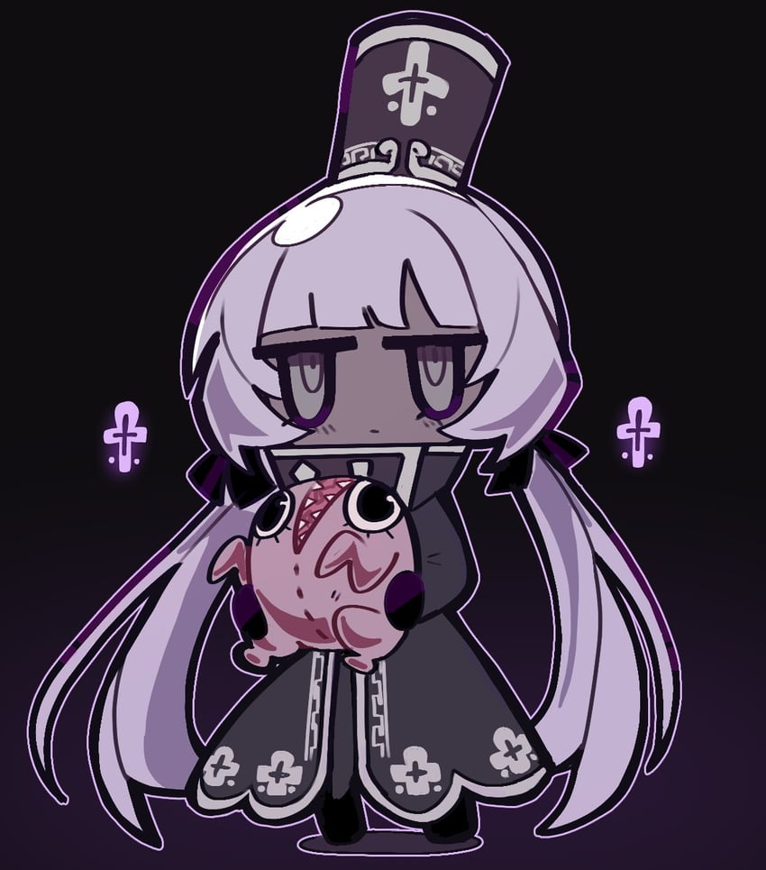 charon and bongy (project moon and 1 more) drawn by yumeyuk0
