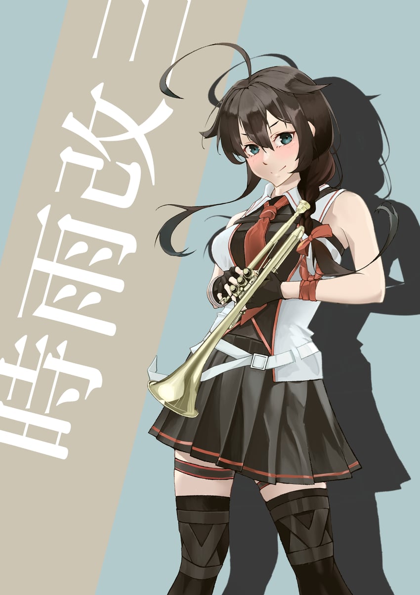 shigure and shigure kai san (kantai collection) drawn by echo-kilo