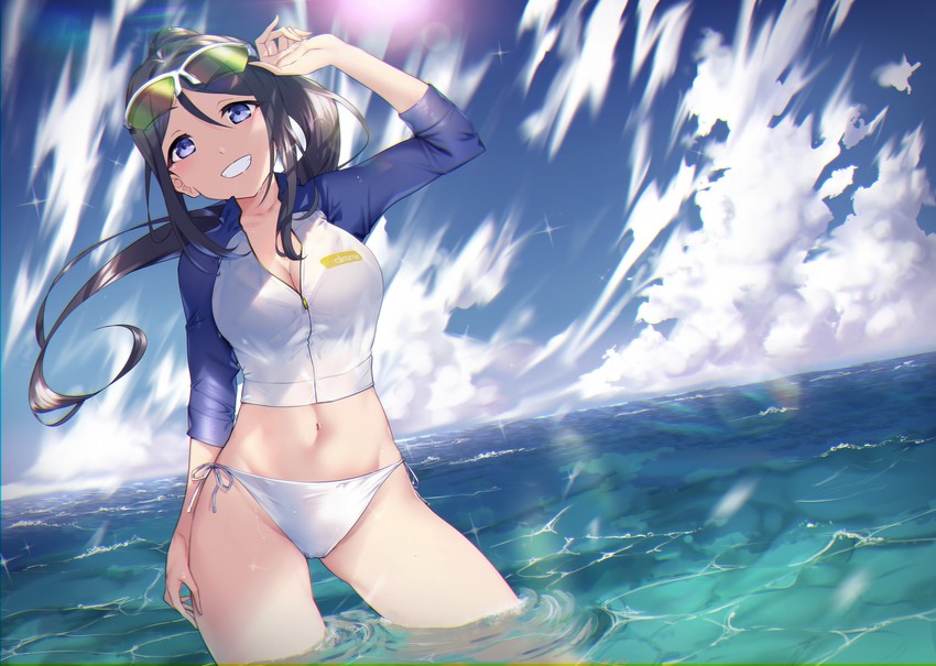 matsuura kanan (love live! and 1 more) drawn by yamaori_(yamaorimon)