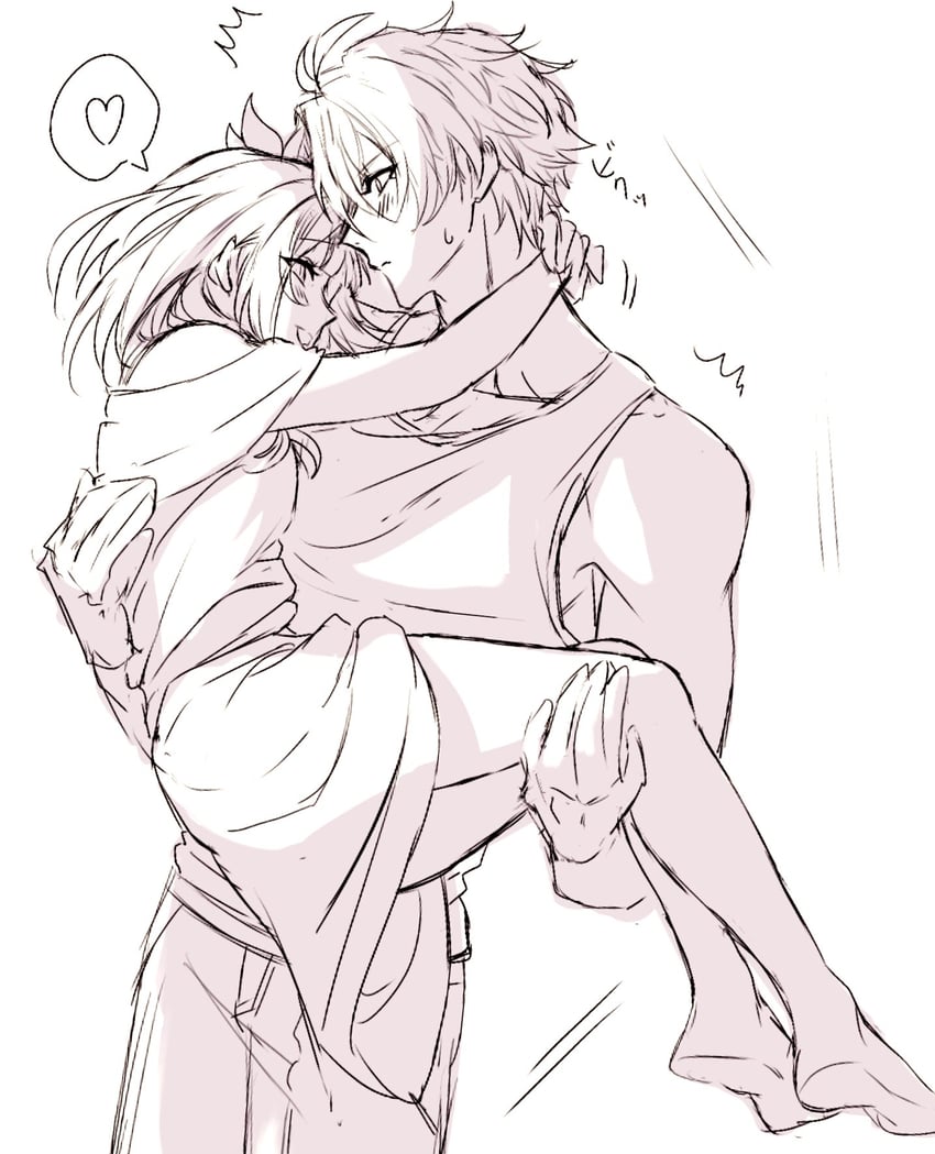 phainon and cyrene (honkai and 1 more) drawn by puricha