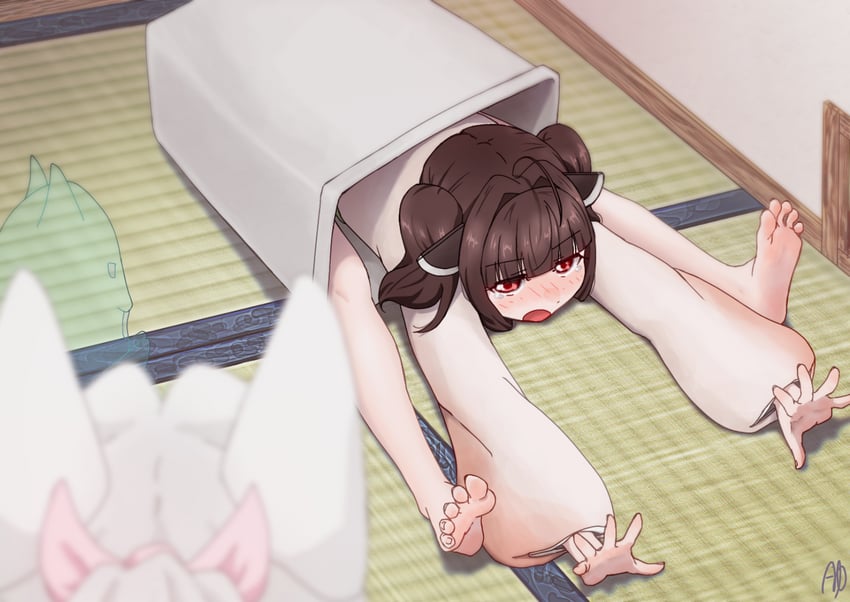touhoku kiritan, touhoku itako, and nhk (voiceroid) drawn by yukkuri_bitto
