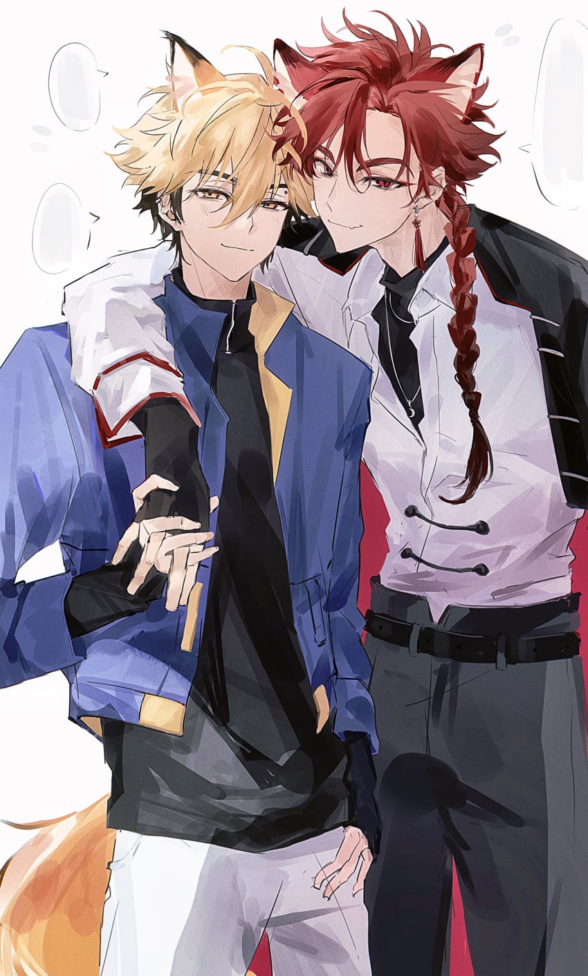 xia fei and xiao weiying (shiguang dailiren) drawn by momo237913