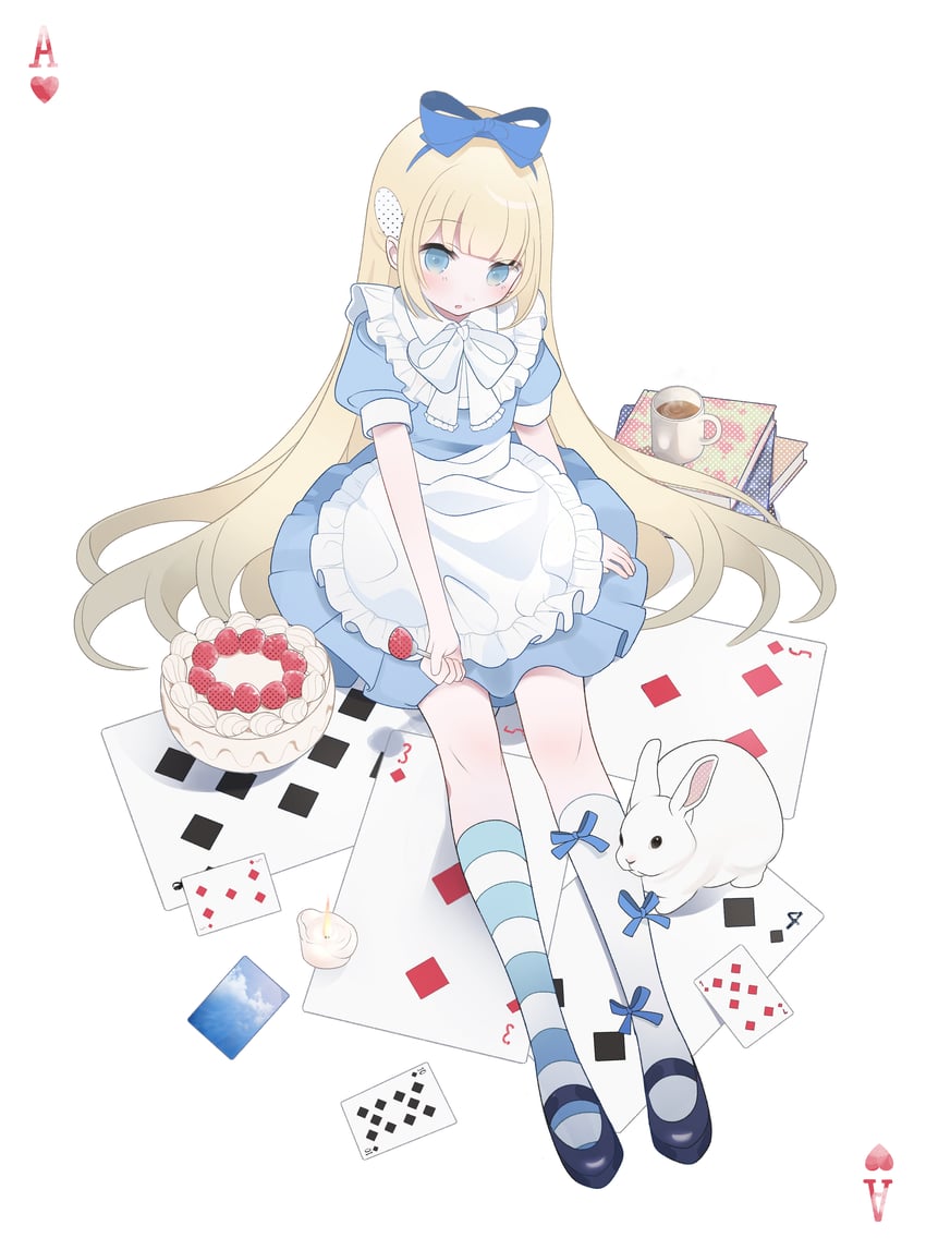 alice (alice's adventures in wonderland) drawn by kotoruri
