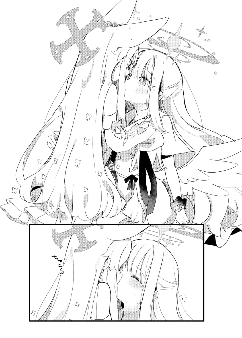 mika and seia (blue archive) drawn by yun_(dust-i1)