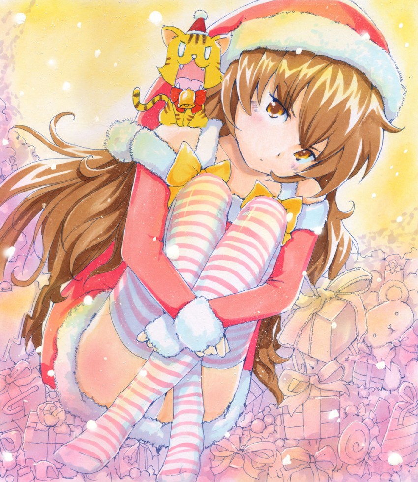 aisaka taiga and palmtop tiger (toradora!) drawn by mayo_riyo