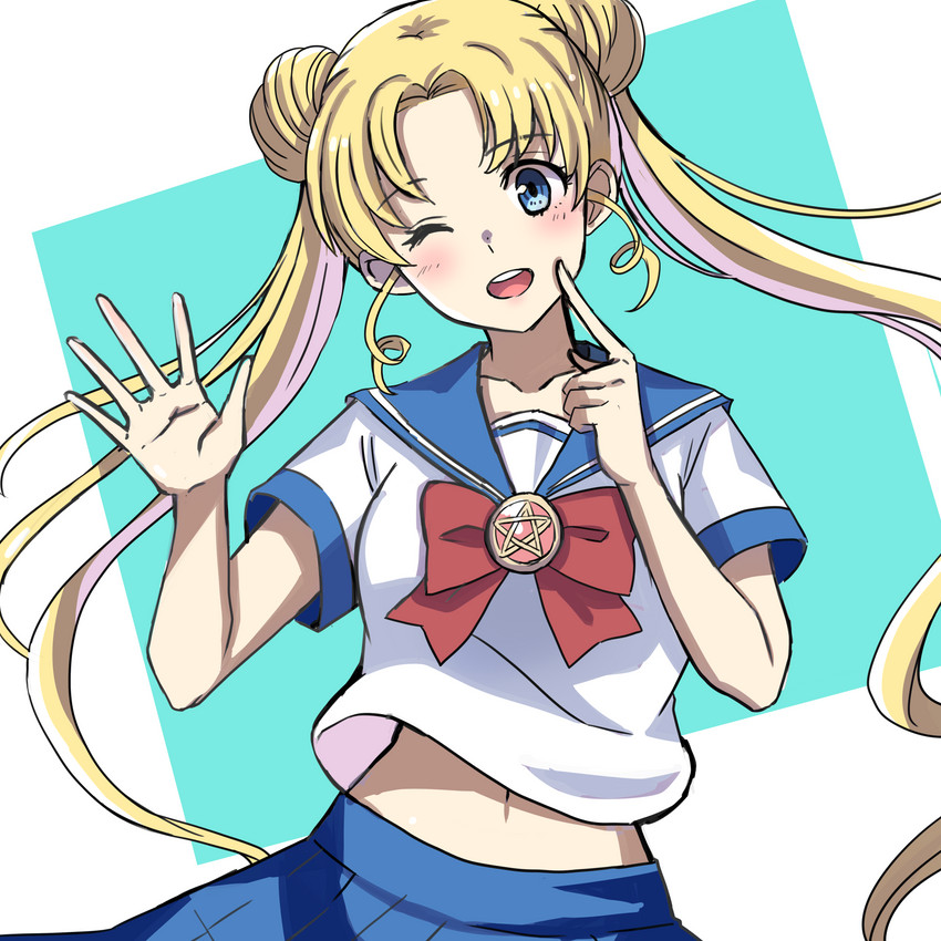 tsukino usagi (bishoujo senshi sailor moon and 1 more) drawn by chanmarorux