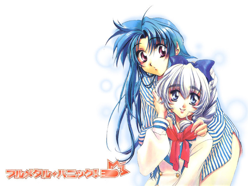chidori kaname and teletha testarossa (full metal panic!) drawn by shikidouji