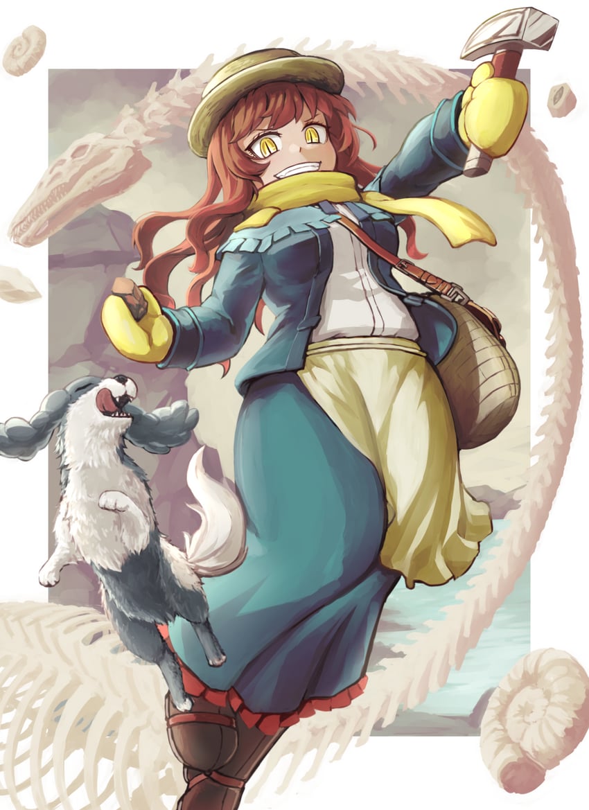 mary anning and tray (fate and 1 more) drawn by eidenjyou1997