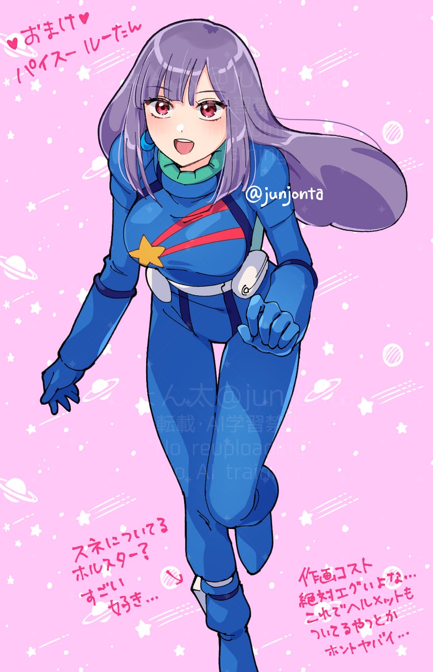 roux louka (gundam and 1 more) drawn by junjonta