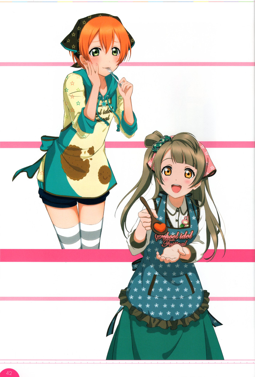 minami kotori and hoshizora rin (love live! and 2 more)