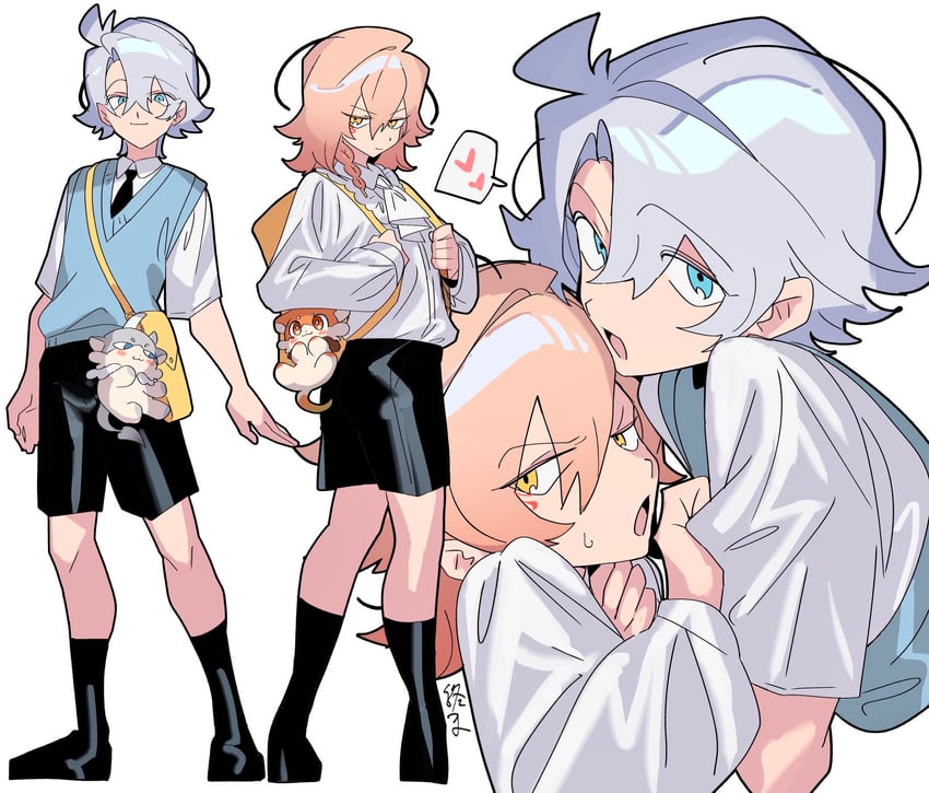 phainon and mydei (honkai and 1 more) drawn by shumatsu3210