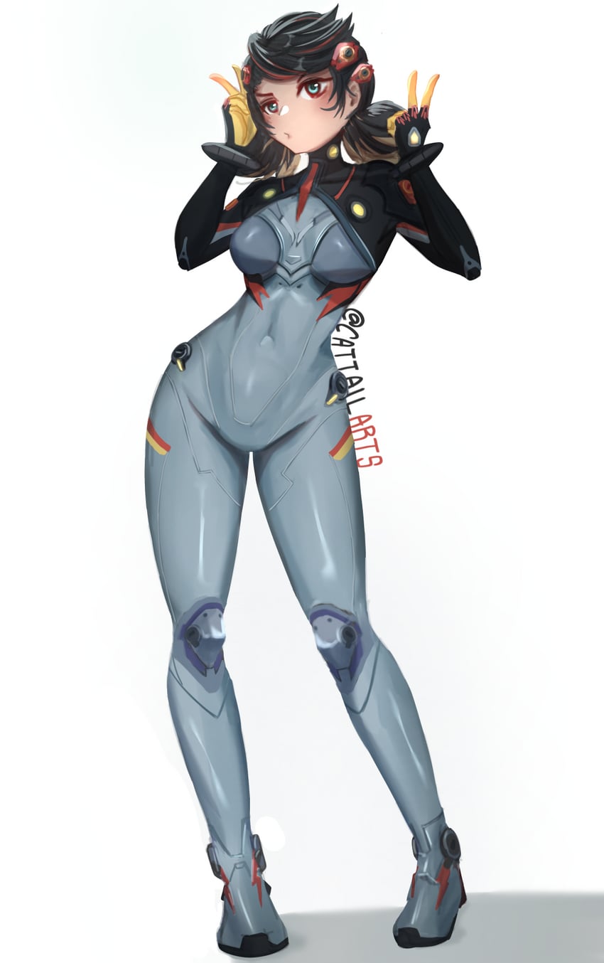 peni parker (marvel and 3 more) drawn by cattailarts