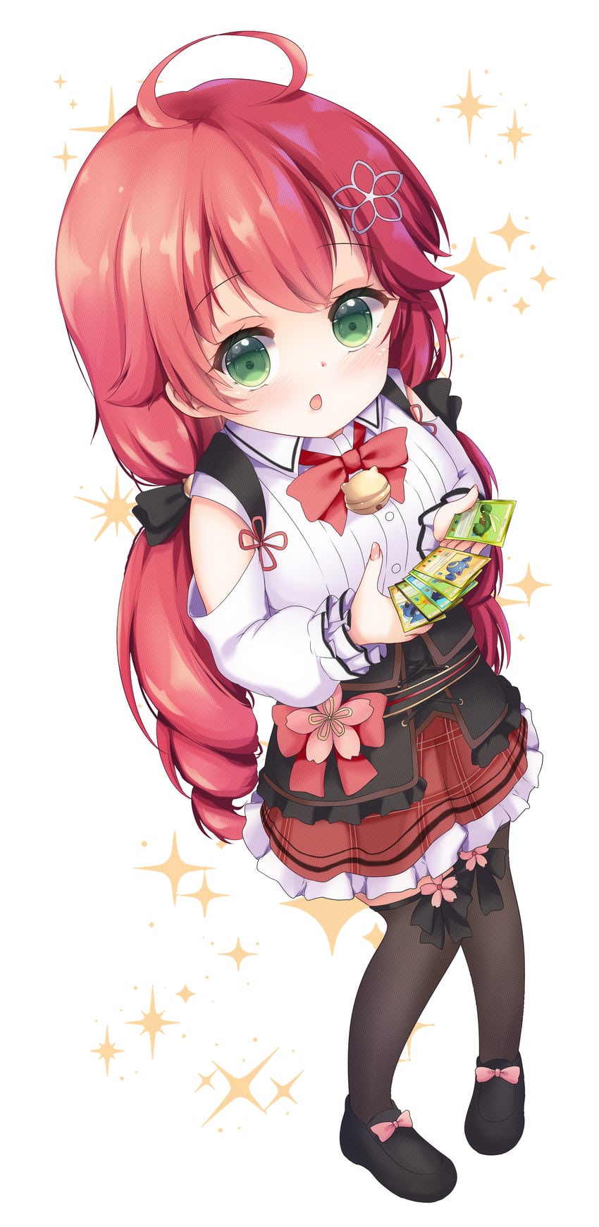 sakura miko (hololive and 1 more) drawn by grandapple71