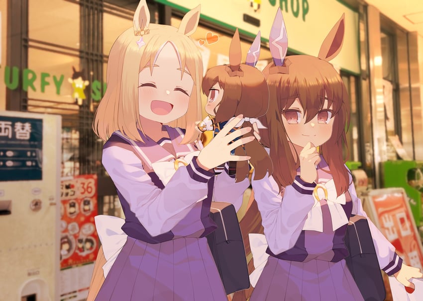 admire vega and narita top road (umamusume) drawn by amane_hikari