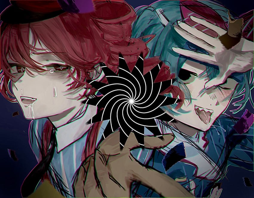 hatsune miku and kasane teto (vocaloid and 2 more) drawn by u2_22315