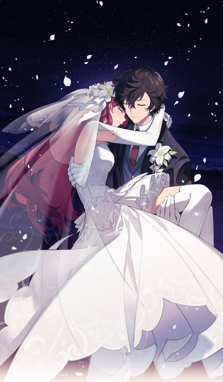 amamiya ren and yoshizawa kasumi (persona and 2 more) drawn by tsubsa_syaoin