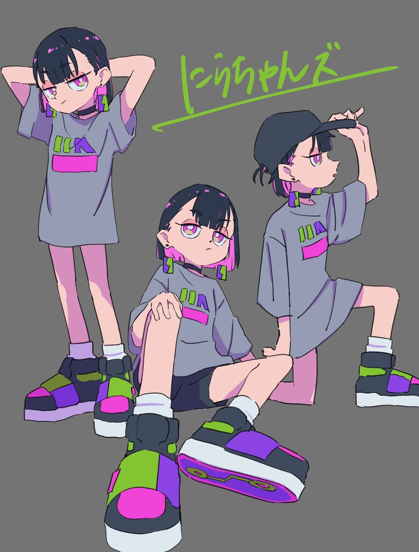 nira-chan (zutto mayonaka de ii no ni and 1 more) drawn by ishukorechica