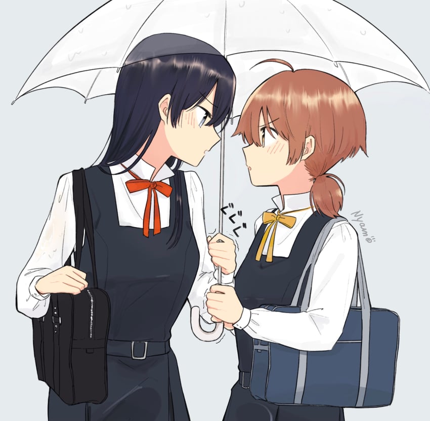 koito yuu and nanami touko (yagate kimi ni naru) drawn by nyamo