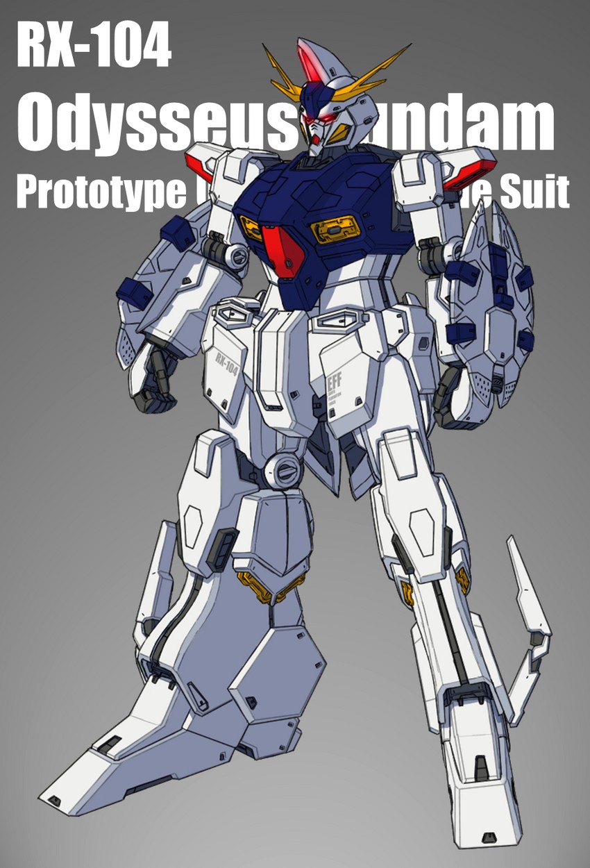 odysseus gundam (gundam and 1 more) drawn by csg