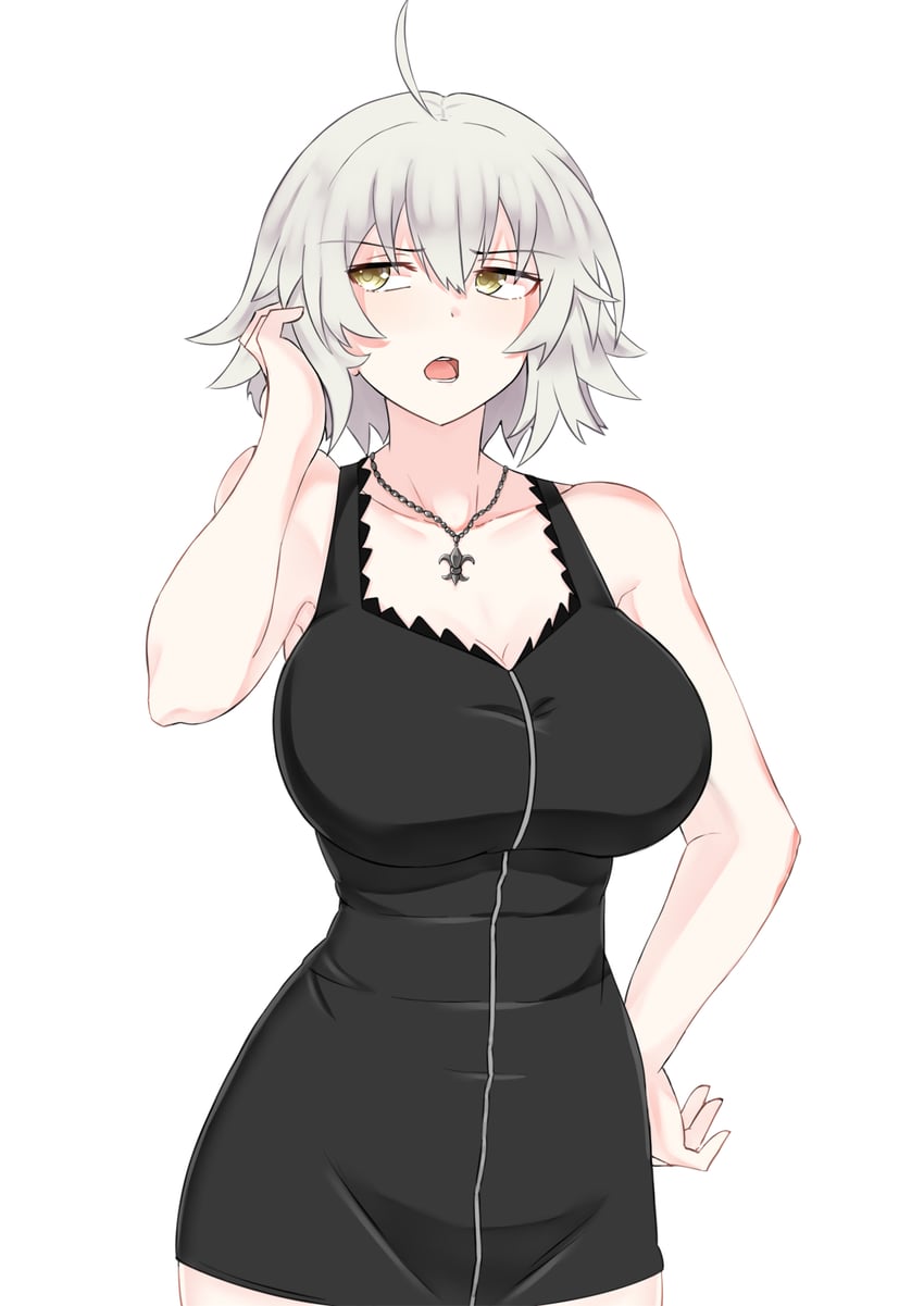 jeanne d'arc alter (fate and 1 more) drawn by zatsu