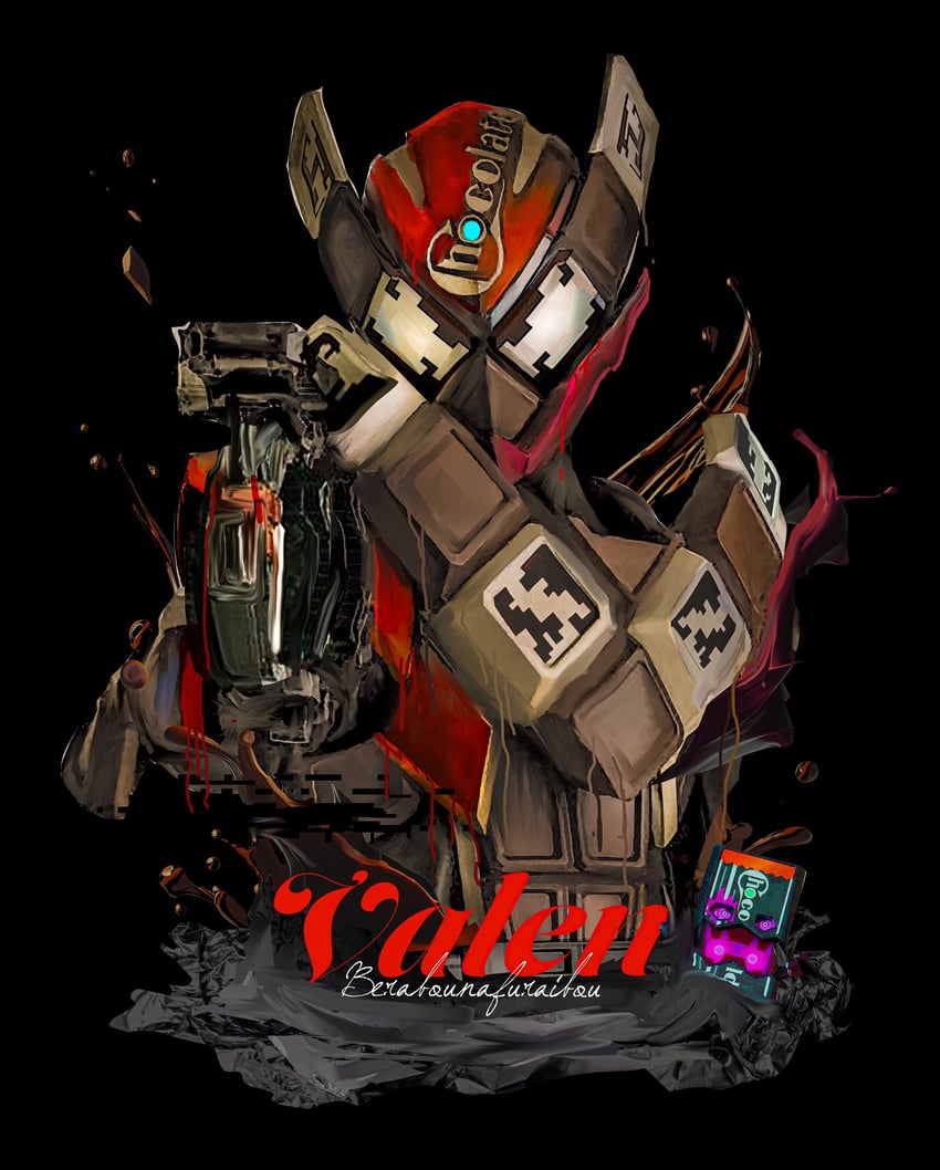 kamen rider valen (kamen rider and 1 more) drawn by obakelope0530