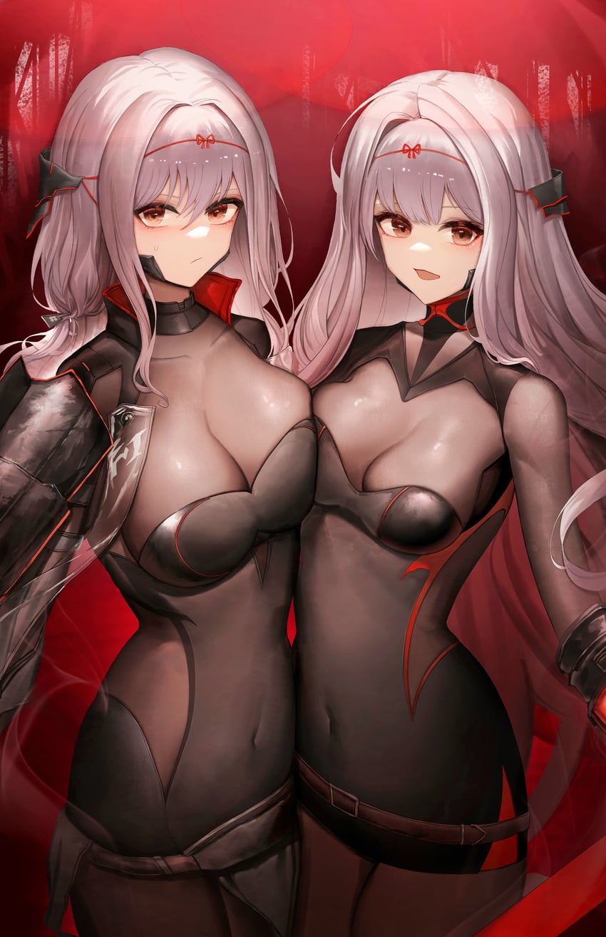 scarlet and rose (goddess of victory: nikke) drawn by onedr