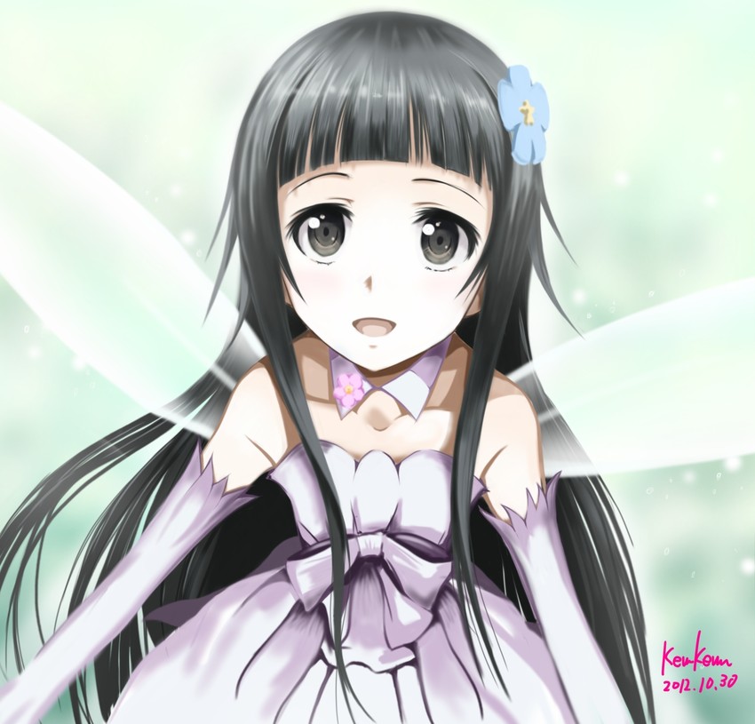 yui (sword art online) drawn by kem_kem