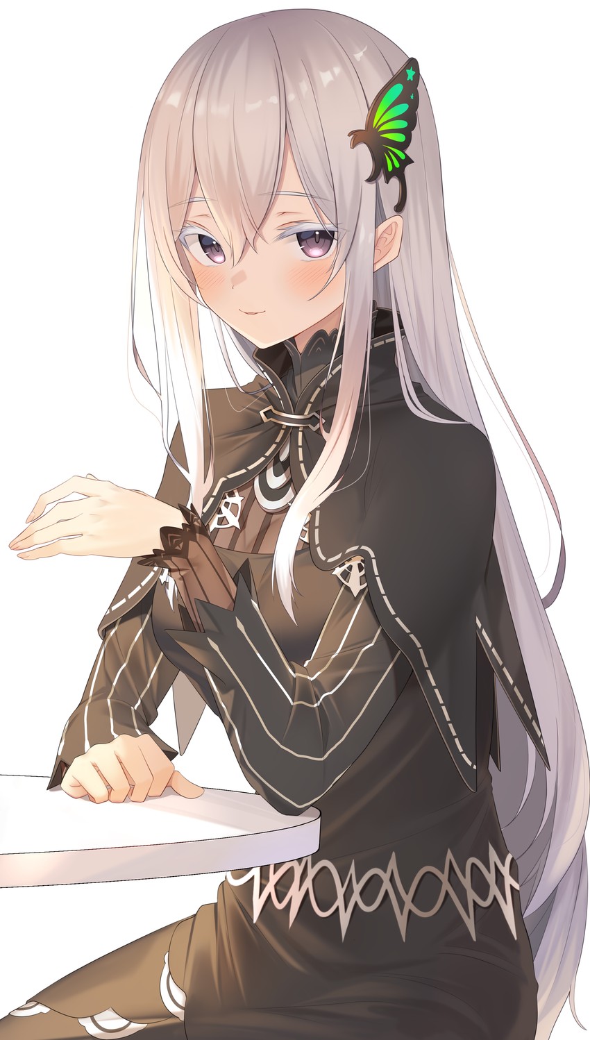 echidna (re:zero kara hajimeru isekai seikatsu) drawn by jun_(aousa0328)