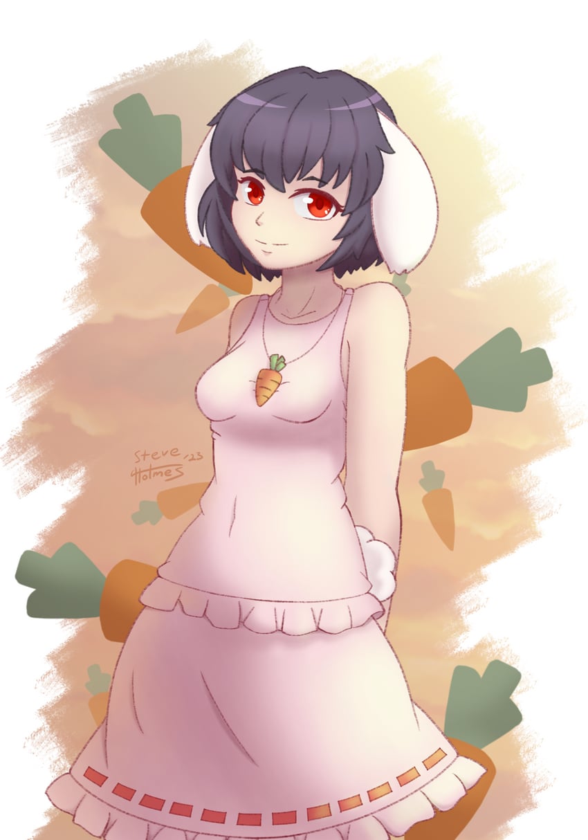 inaba tewi (touhou) drawn by crimson_exe