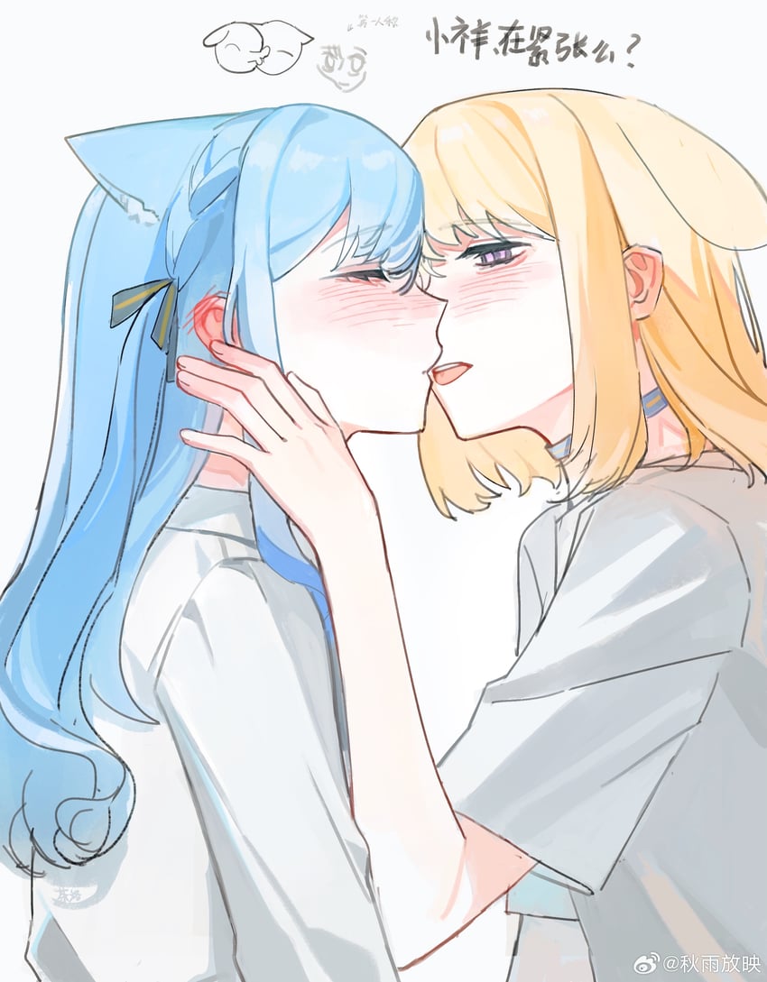 togawa sakiko and misumi uika (bang dream! and 1 more) drawn by chaluo11