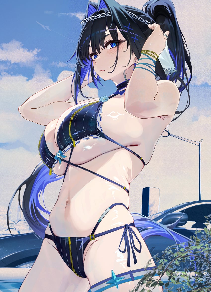 ouro kronii (hololive and 1 more) drawn by gurei_(streaper42846)