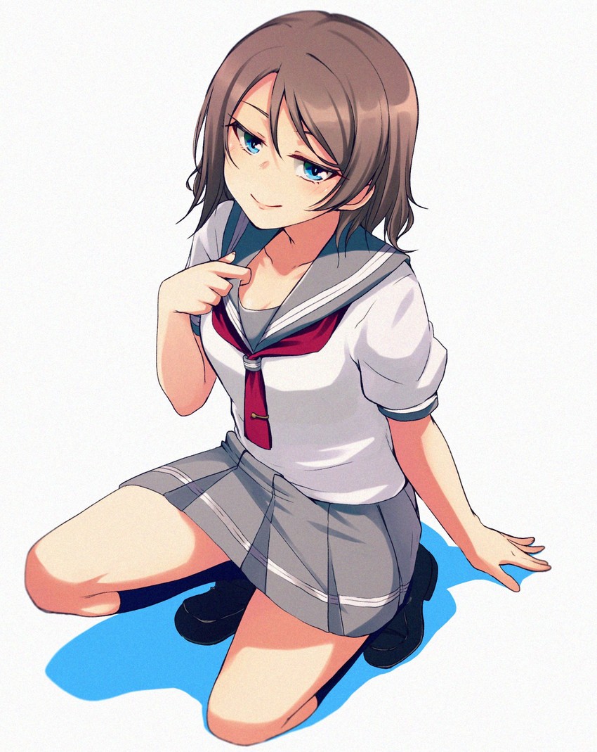 watanabe you (love live! and 1 more) drawn by nanotsuki