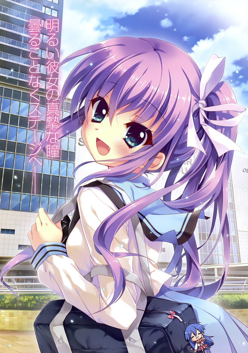izumi konata and tsukisaka sayu (lucky star and 1 more) drawn by izumi_tsubasu