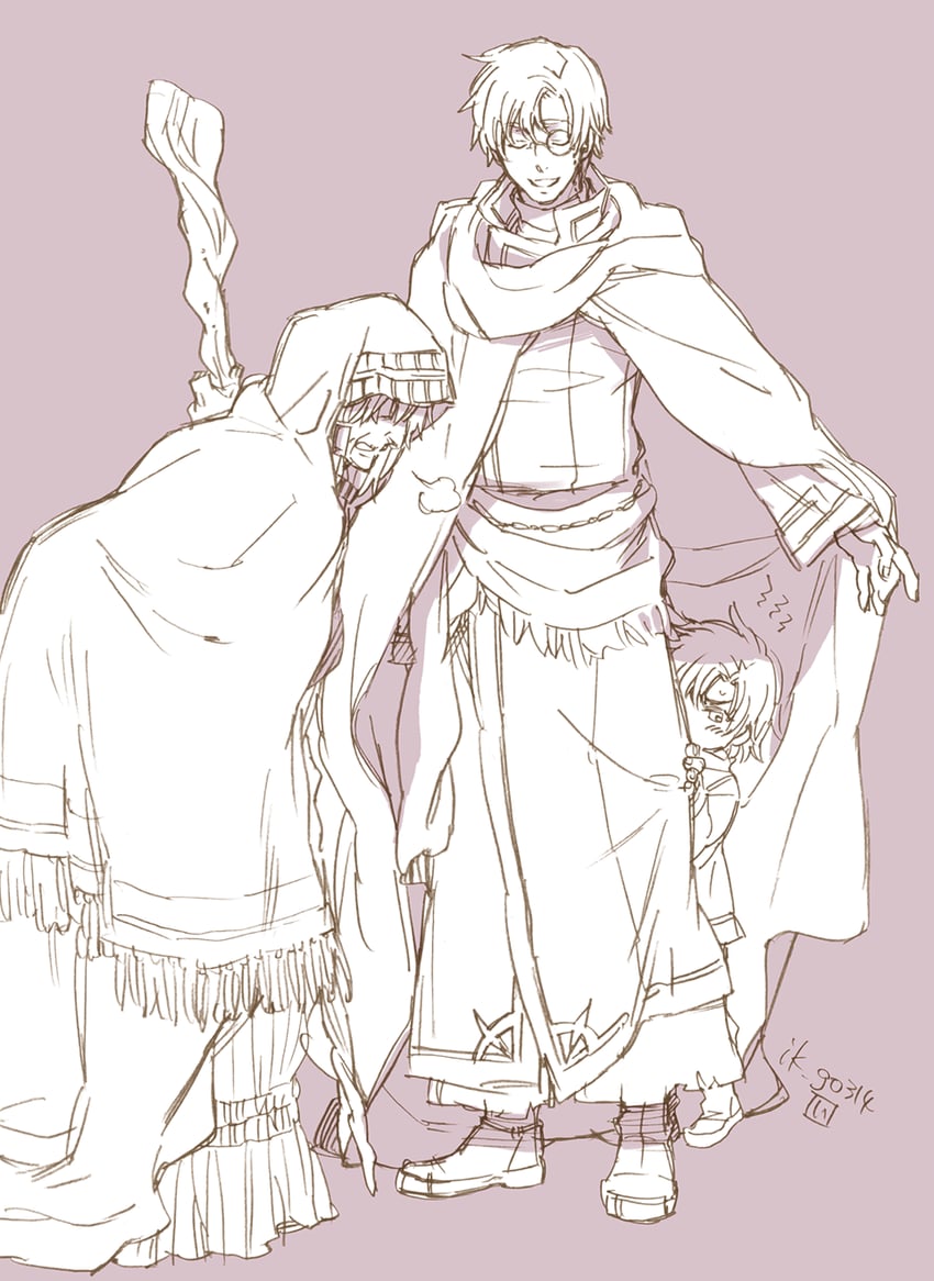 canas, hugh, and niime (fire emblem and 2 more) drawn by inagi