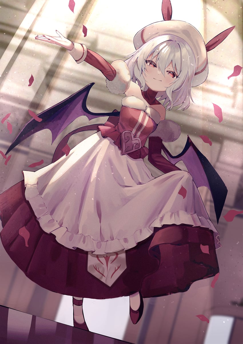 remilia scarlet (touhou and 1 more) drawn by yuki_(popopo)
