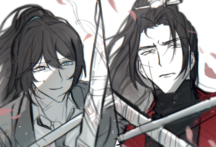 hong lu and jia qiu (project moon and 1 more) drawn by chanil_(muexlku)