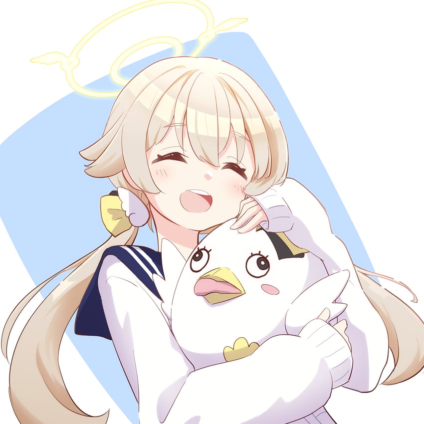 hifumi and peroro (blue archive) drawn by kyousuke_(orcein)