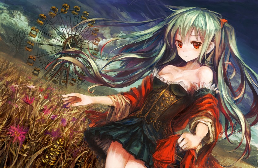 hatsune miku (original and 1 more) drawn by lm7_(op-center)