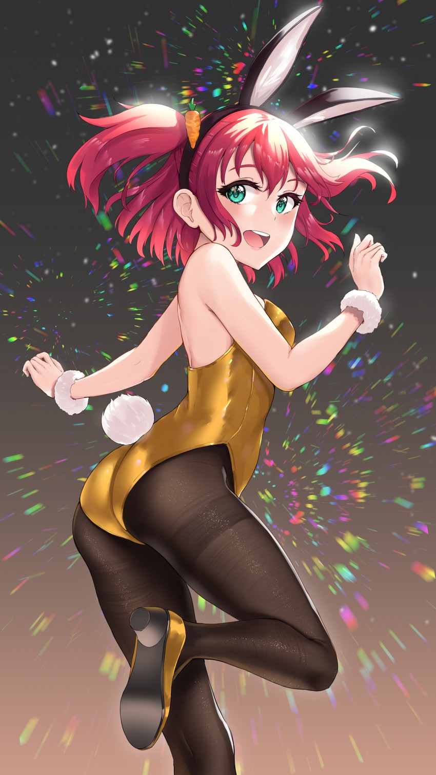 kurosawa ruby (love live! and 1 more) drawn by h-appa