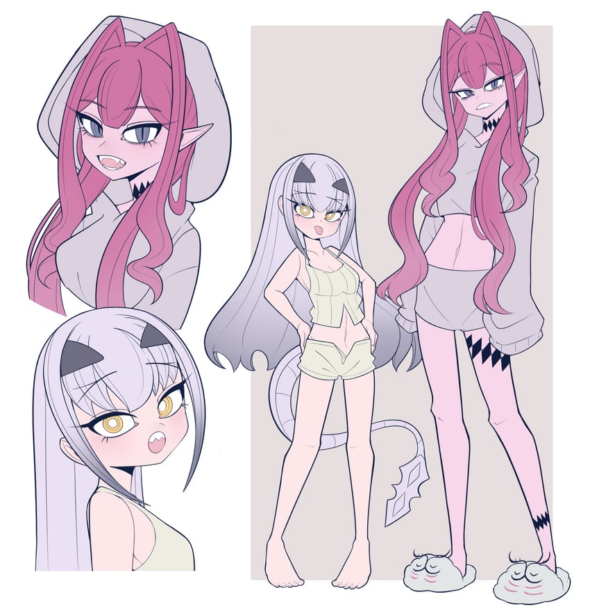 baobhan sith, melusine, and cernunnos (fate and 1 more) drawn by lrl23wznet74220