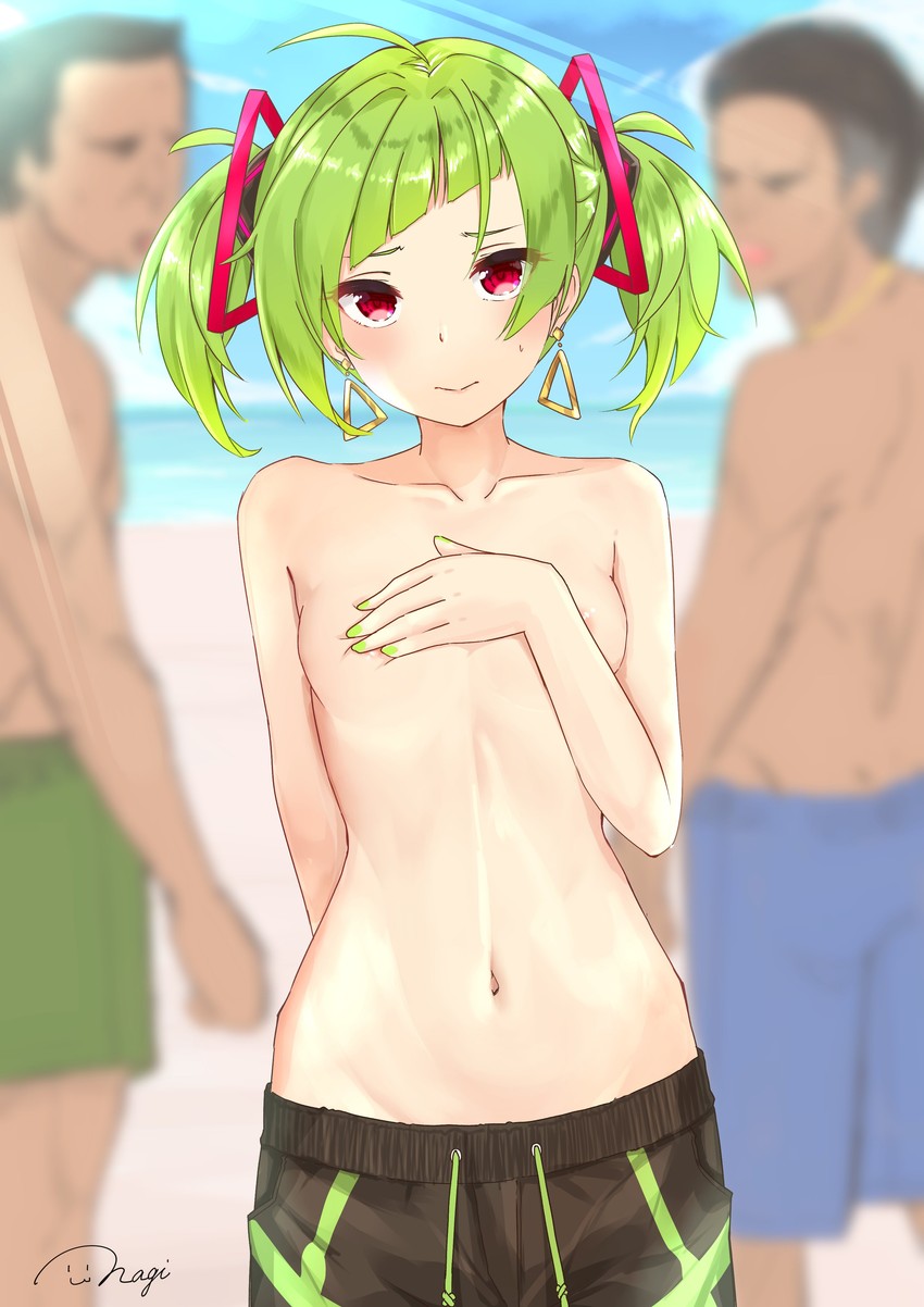 delutaya (indie virtual youtuber) drawn by nagi_(shunsuke-manage)