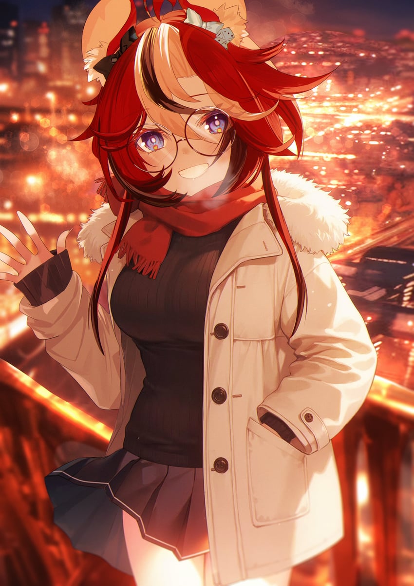 hakos baelz (hololive and 1 more) drawn by jiang_ye_kiri