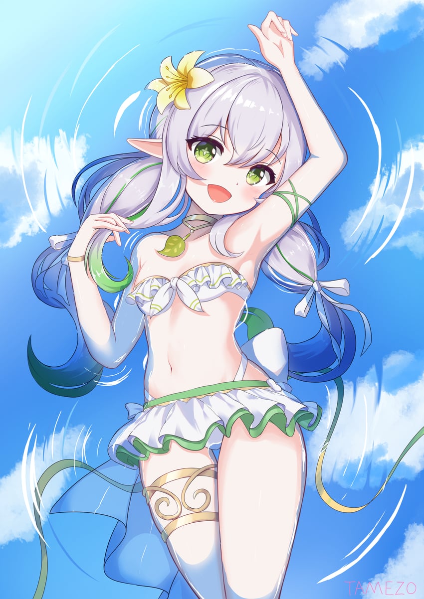 nahida (genshin impact) drawn by unishaho
