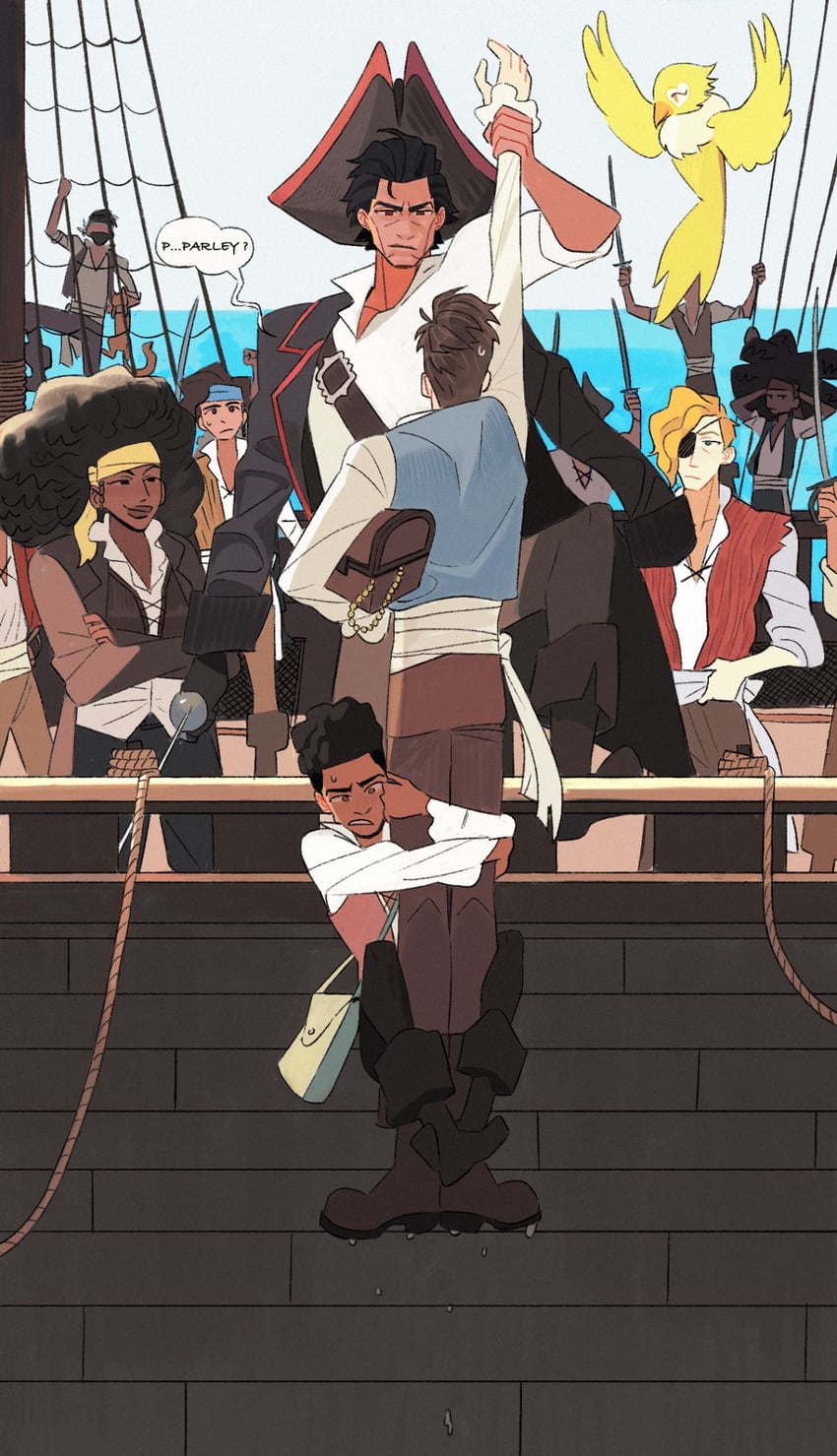 miguel o'hara, miles morales, peter b parker, hobie brown, lyla, and 3 more (marvel and 3 more) drawn by dingnin98201637