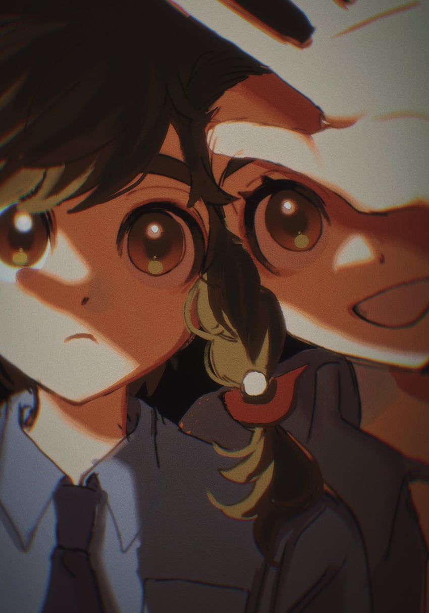 juliana and florian (pokemon and 1 more) drawn by thxzmgn