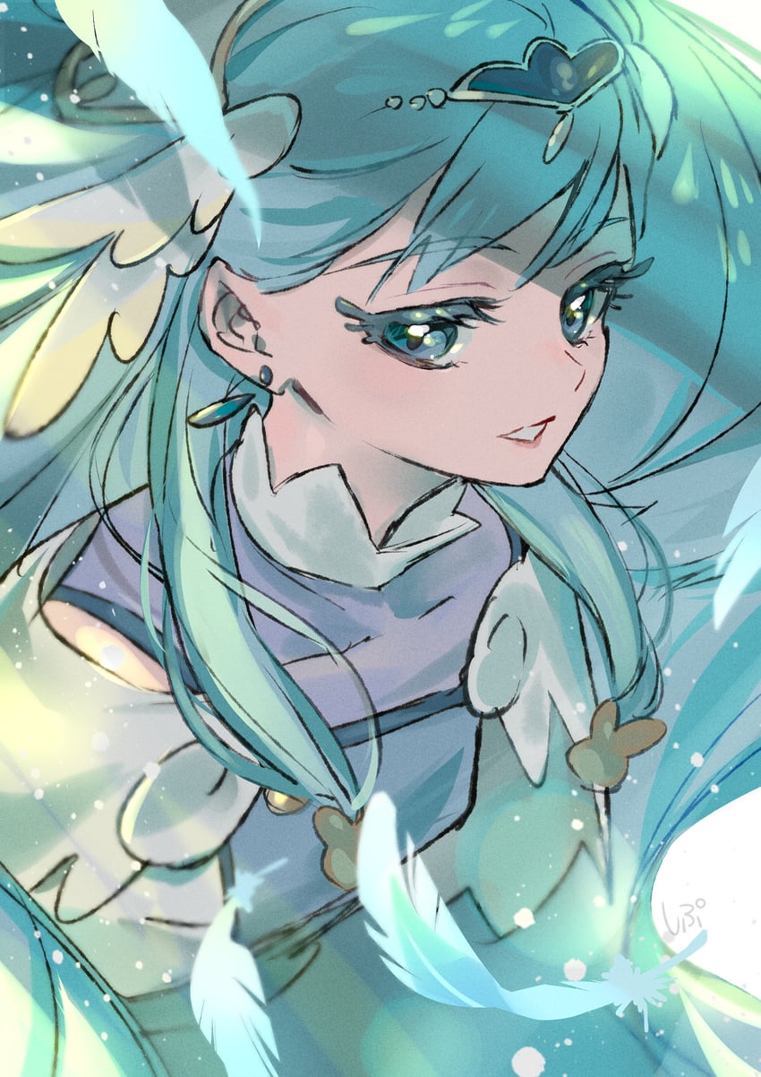 yakushiji saaya and cure ange (precure and 1 more) drawn by shipu_(gassyumaron)